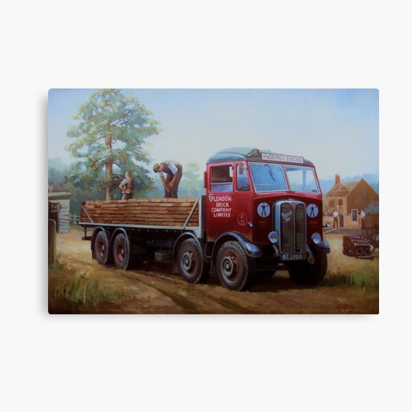AEC Mammoth Major London Brick. Canvas Print