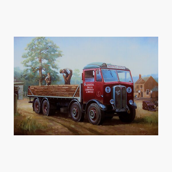 AEC Mammoth Major London Brick. Photographic Print