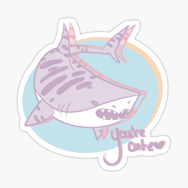 Item preview, love shark. designed and sold by scribblekisses.