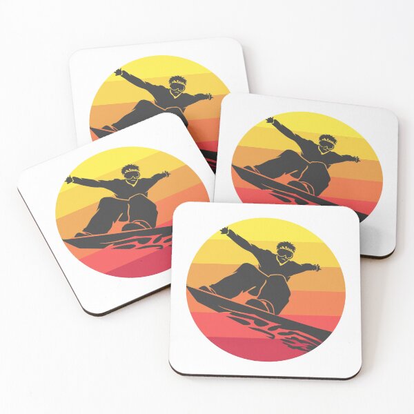 Item preview, Snowboard Jump Retro designed and sold by Esskay Designs.