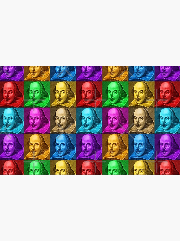 William Shakespeare Pop Art by incognitagal