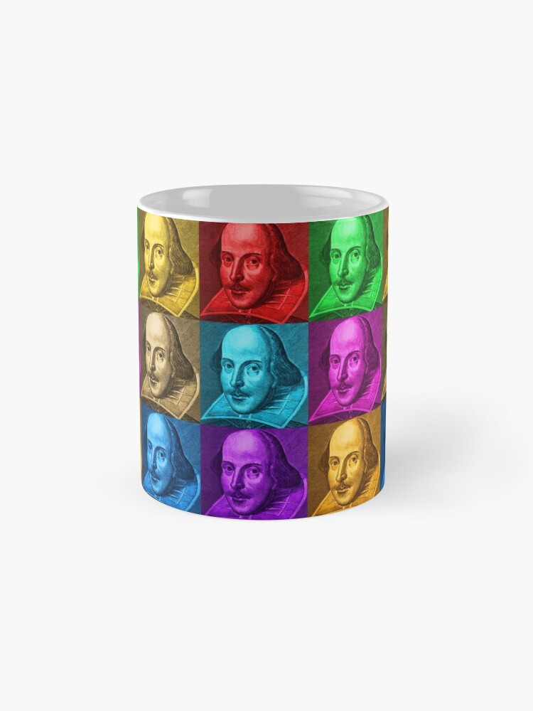 Alternate view of William Shakespeare Pop Art Mug