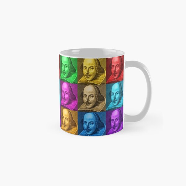William Shakespeare Pop Art Classic Mug
