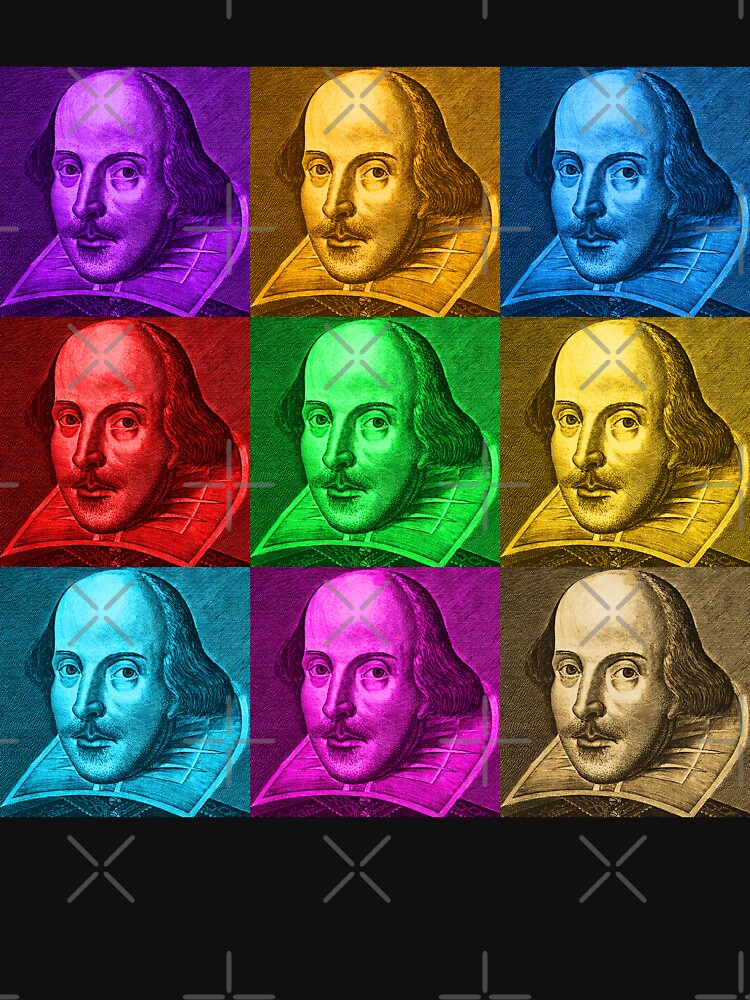 William Shakespeare Pop Art by incognitagal