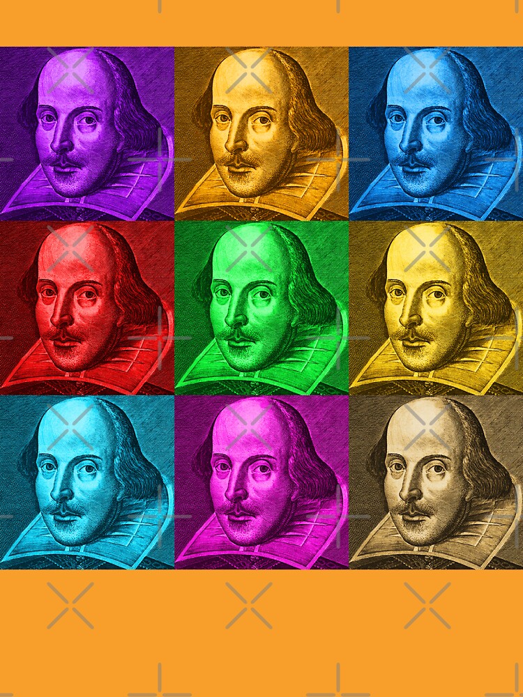 William Shakespeare Pop Art by incognitagal