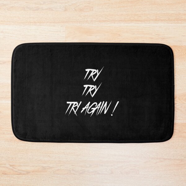 Item preview, Try again. Motivational quote for failure designed and sold by Pameli.