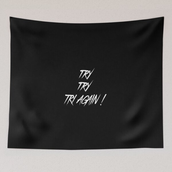 Item preview, Try again. Motivational quote for failure designed and sold by Pameli.