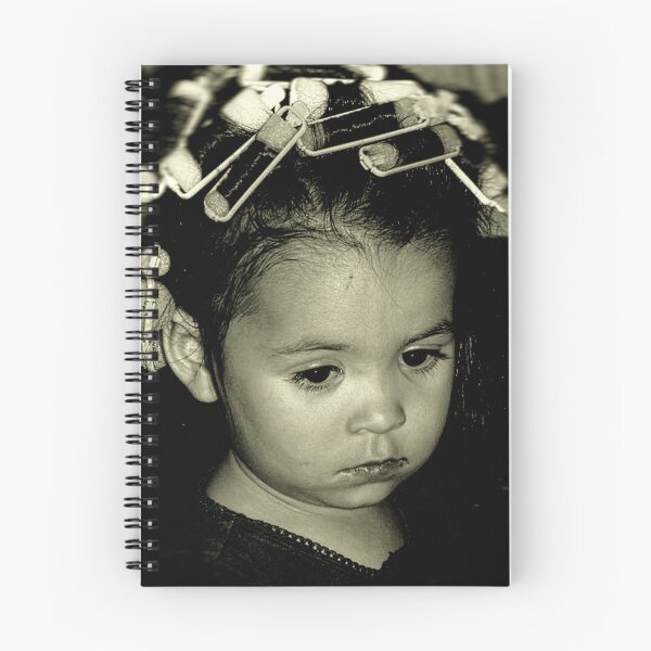 Item preview, Tired Young Girl with Curlers in Hair designed and sold by PhotosByTrish.