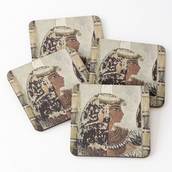Item preview, Еgyptian woman with lotus flower designed and sold by Tatyana Binovska.