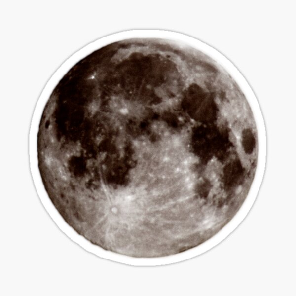 Moon Sticker