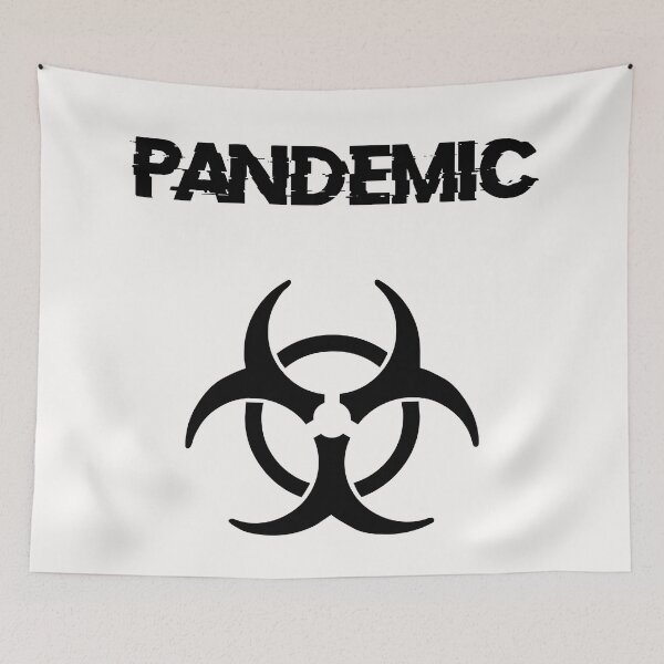 Item preview, Lockdown 2020 (White) designed and sold by DafyddEm.