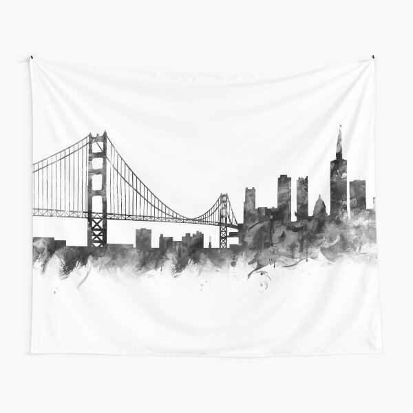 Aperçu de l'œuvre Horizon de San Francisco créée et vendue par MonnPrint.
