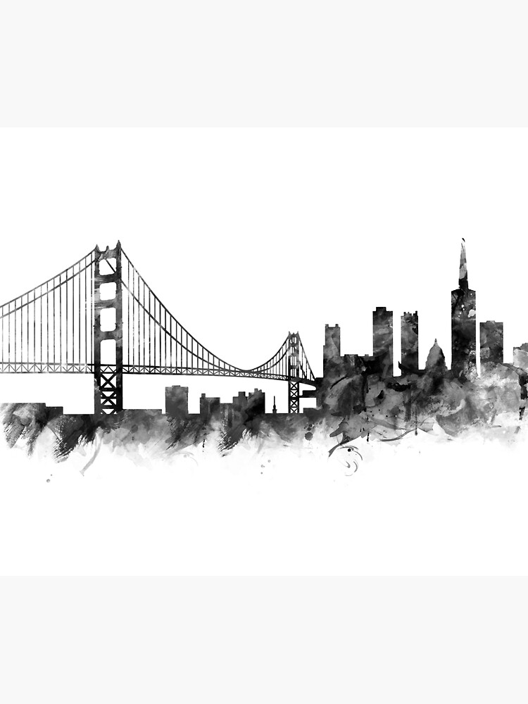 San Francisco Skyline by MonnPrint