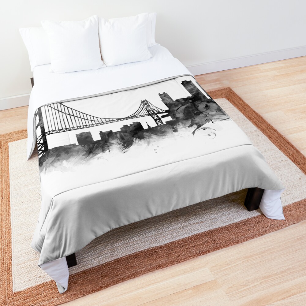 San Francisco Skyline Comforter