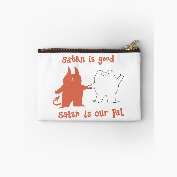 Item preview, Satan Is Our Pal designed and sold by peachy-doodle.