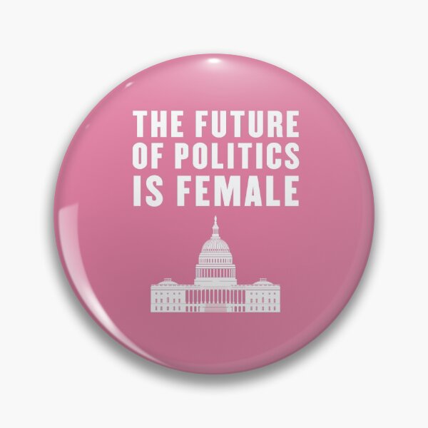 Item preview, The Future of Politics is Female Feminist Government designed and sold by Hux Designs.