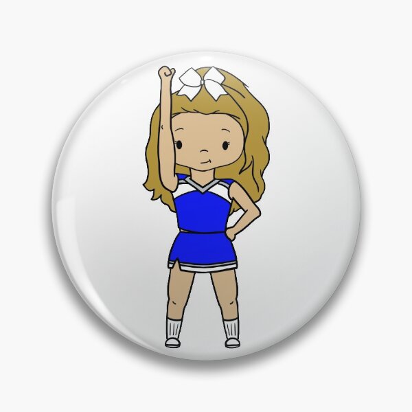 Item preview, Blue Cheerleader designed and sold by thespeckledsink.