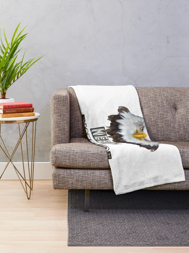 Thumbnail 2 of 6, Throw Blanket, Keep Distance designed and sold by GePadeSign.