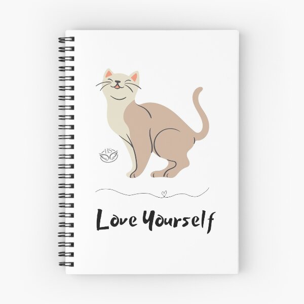 Item preview, Love yourself & Happy Cat designed and sold by happystorehs.
