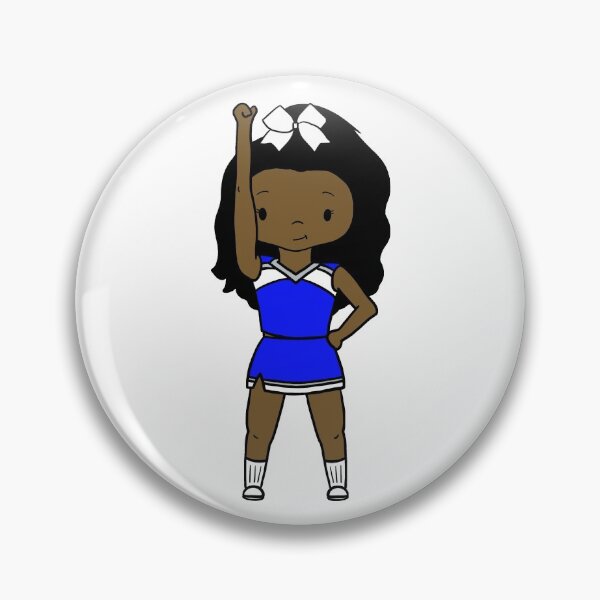 Item preview, Blue Cheerleader designed and sold by thespeckledsink.