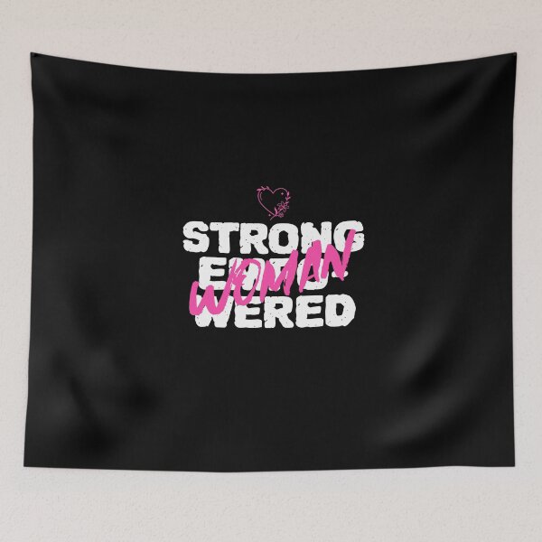 Item preview, Strong Empowered Woman with Heart designed and sold by Crapt.