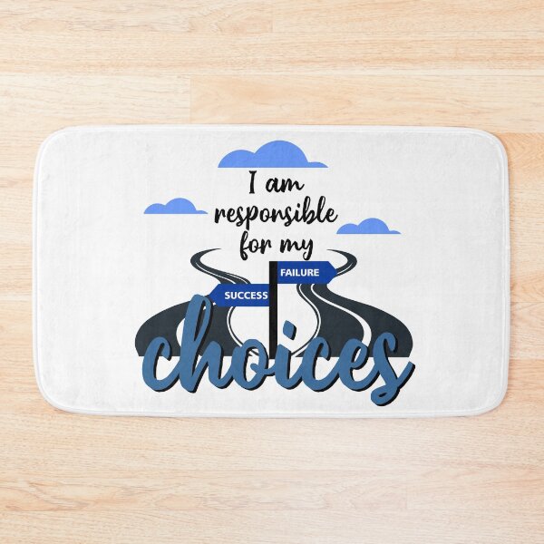 Item preview, T-Shirt I am Responsible for my choices designed and sold by roqson.