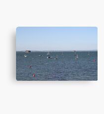 Seaview Boats Canvas Print