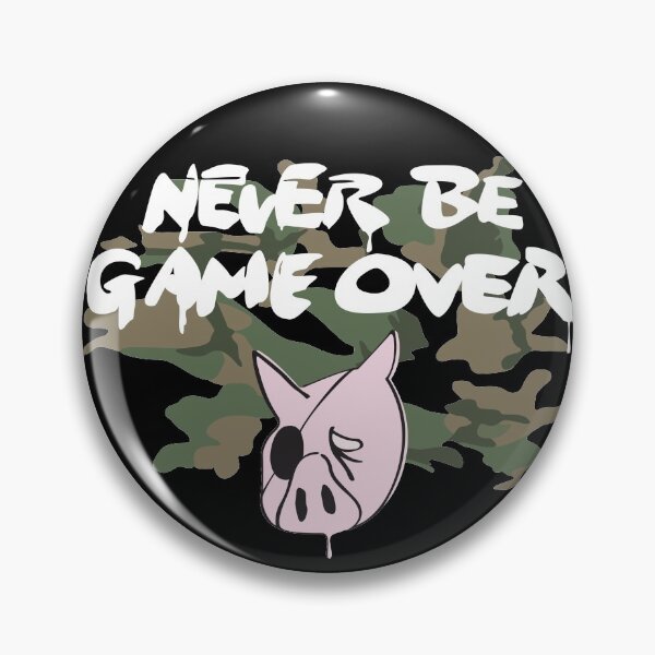 Item preview, Metal Gear Solid - Never Be Game Over designed and sold by JayMart.