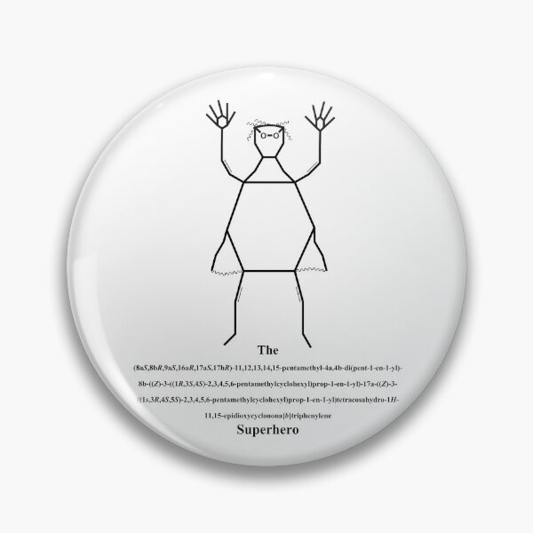 Item preview, Superhero – IUPAC Nomenclature – Nerd – black designed and sold by Marcel Wirth.