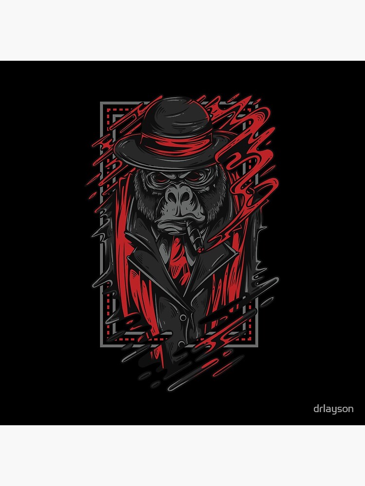 Vintage 1920s Mafia Real Gorilla Gangster Gift by drlayson