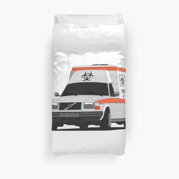 Ambulance Volvo 245 Housse de couette