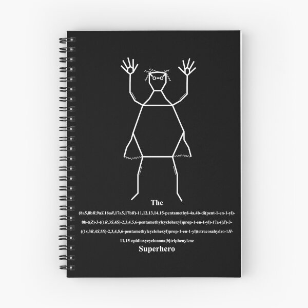 Item preview, Superhero – IUPAC Nomenclature – Nerd – white designed and sold by Marcel Wirth.