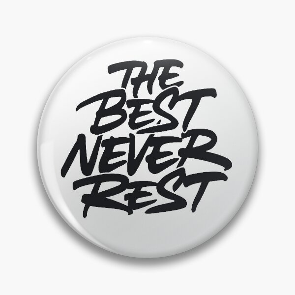 Item preview, The Best Never Rest designed and sold by Zagach Letters.