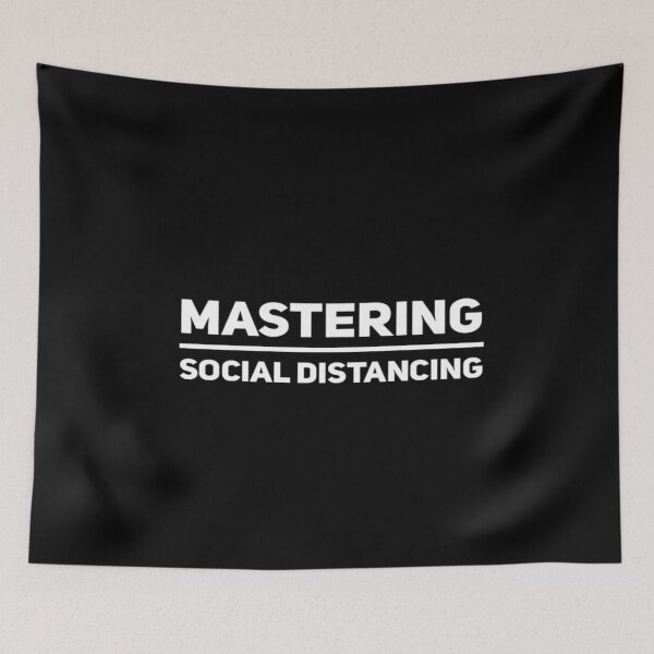 Item preview, Mastering social distancing designed and sold by Pameli.