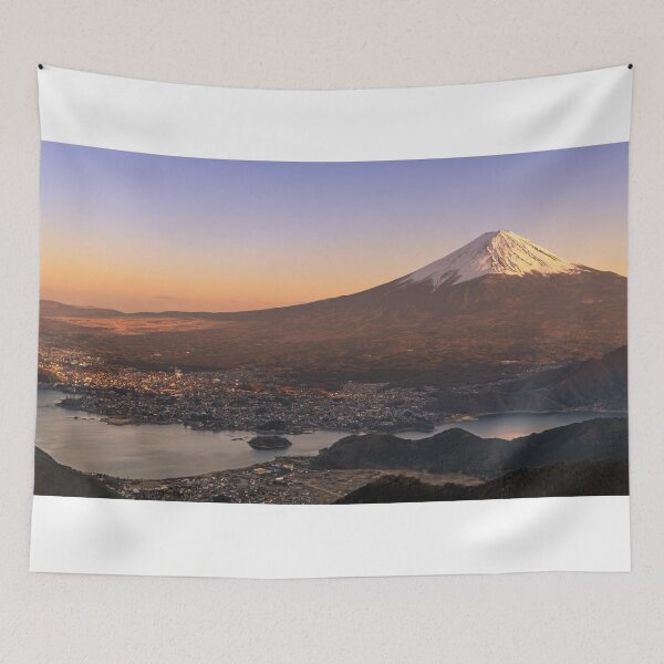 Item preview, Mount Fuji with Lake Kawaguchi at Sunset designed and sold by Jordan McChesney.