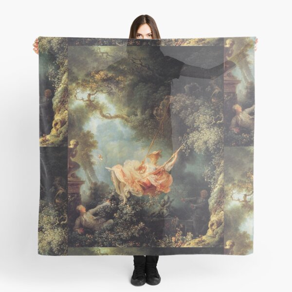 The Swing by Jean-Honoré Fragonard Scarf