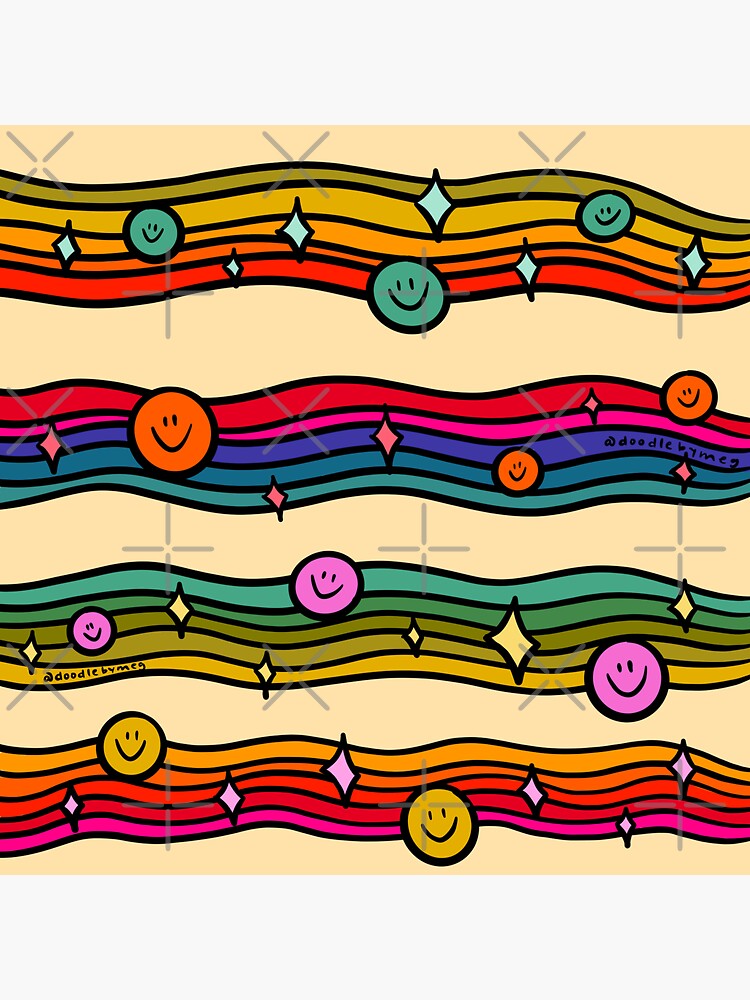 Smiley Print by doodlebymeg