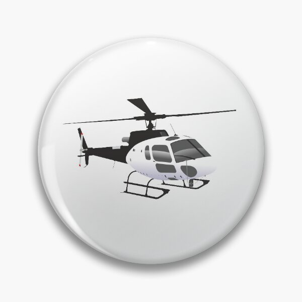 Item preview, Black and White Helicopter designed and sold by NorseTech.