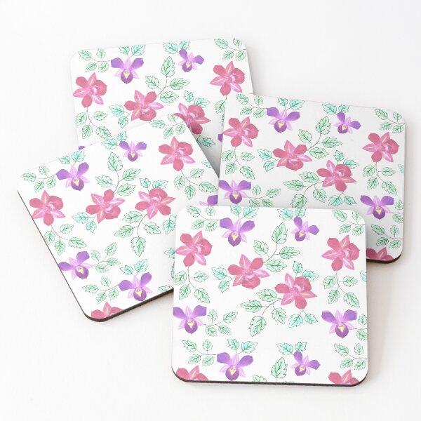 Item preview, Pink and purple dendrobium orchid  designed and sold by Shawlin Islam.