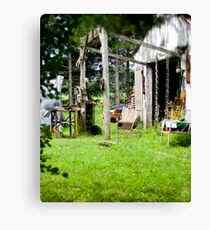 Garage Canvas Print