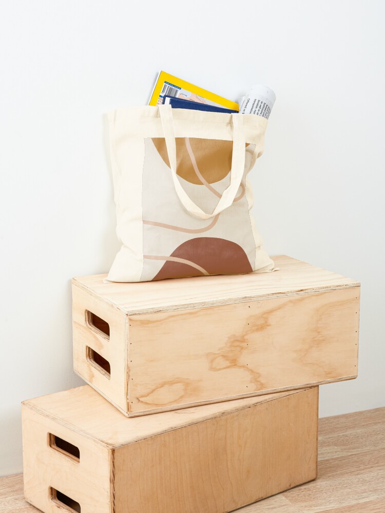 Alternate view of Mid century abstract organic art Tote Bag