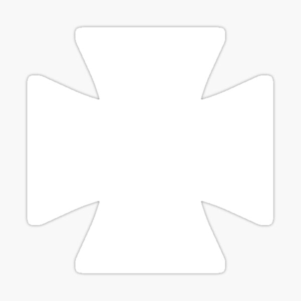 Cross of the pinks Sticker