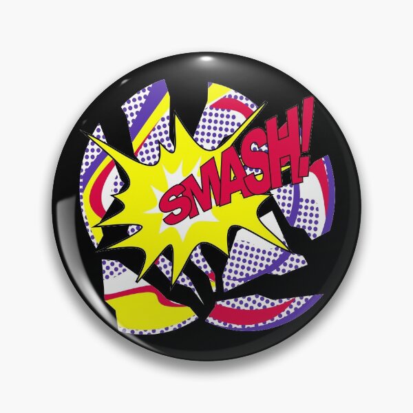 Item preview, My Lichtenstein Plate Design - SMASH designed and sold by Shabbyprints.