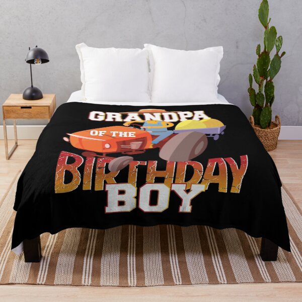Item preview, Grandpa Of The Birthday Boy Farmer Tractor B-day Party product designed and sold by Grabitees.