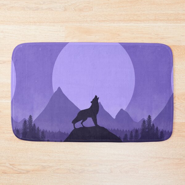 Item preview, Wolf Howling at Moon designed and sold by palaco210.