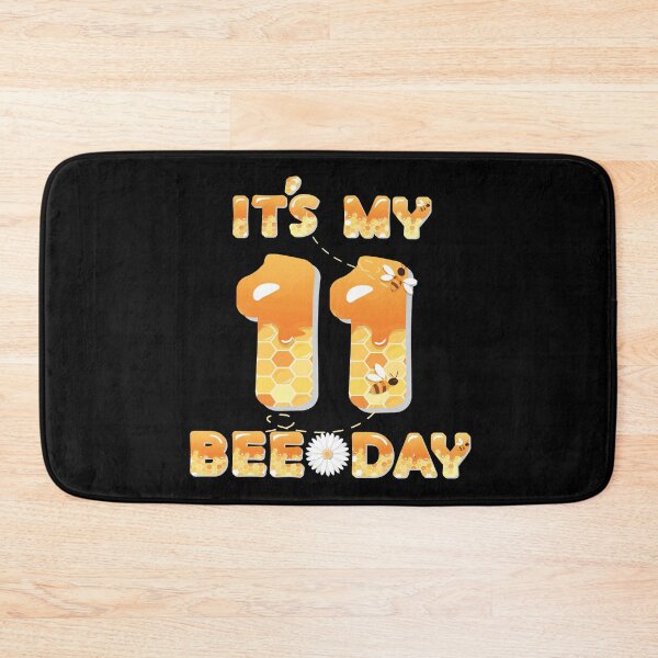 Item preview, It's My 11th Bee Day - 11 Years Old Birthday Party Girl graphic designed and sold by Grabitees.