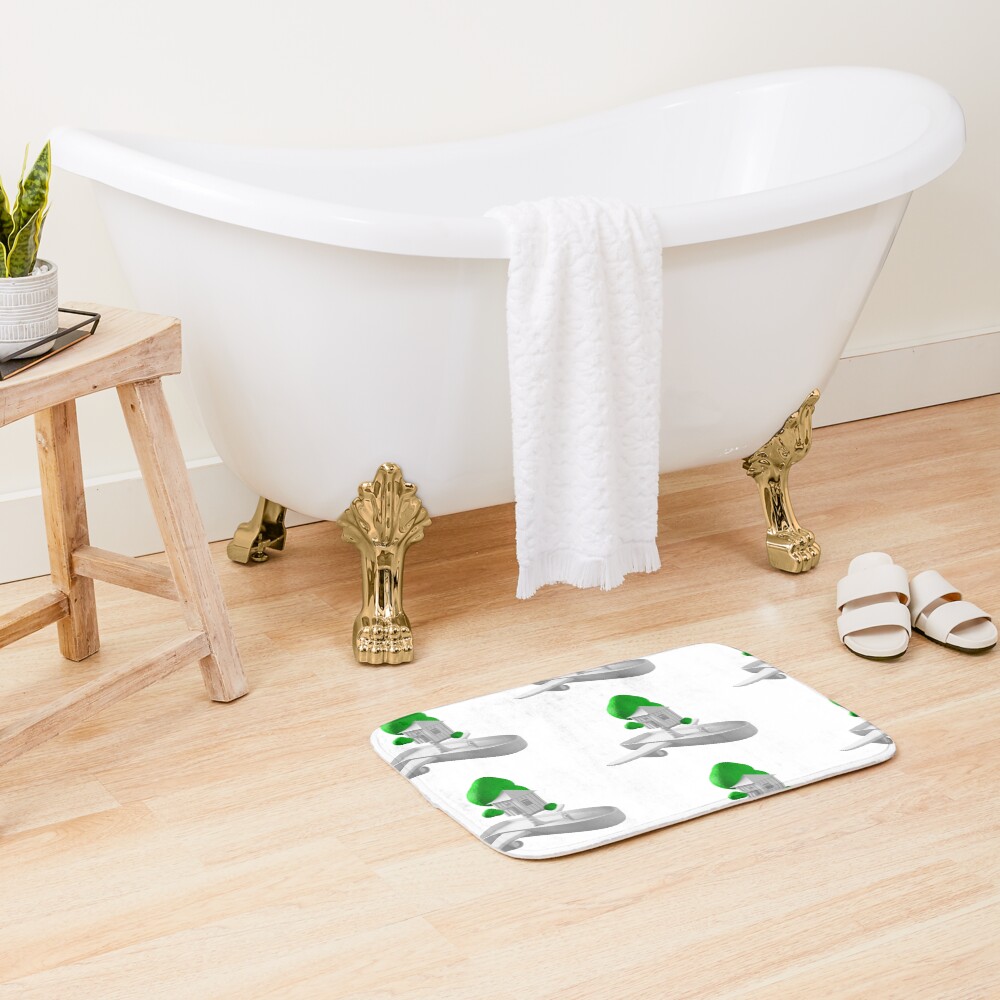 Tree House Boat Bath Mat