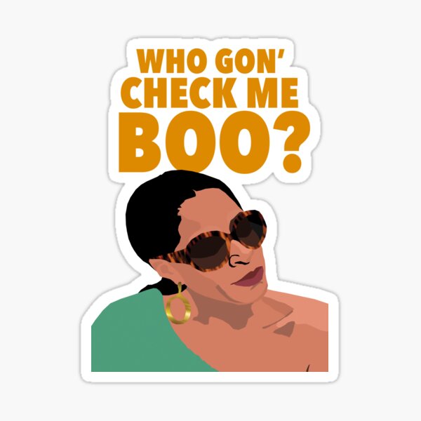 Vista previa del artículo con la obra «SHEREE WHITFIELD | ¿Quién me va a comprobar, Boo? | RHOA (verdaderas amas de casa de Atlanta)», diseñado y vendido por TheBoyHeroine.