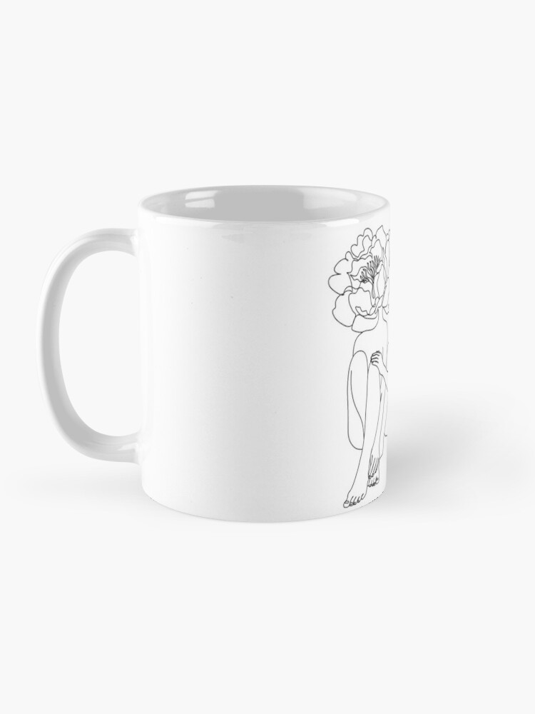 Nude in a Coffee Cup Poster