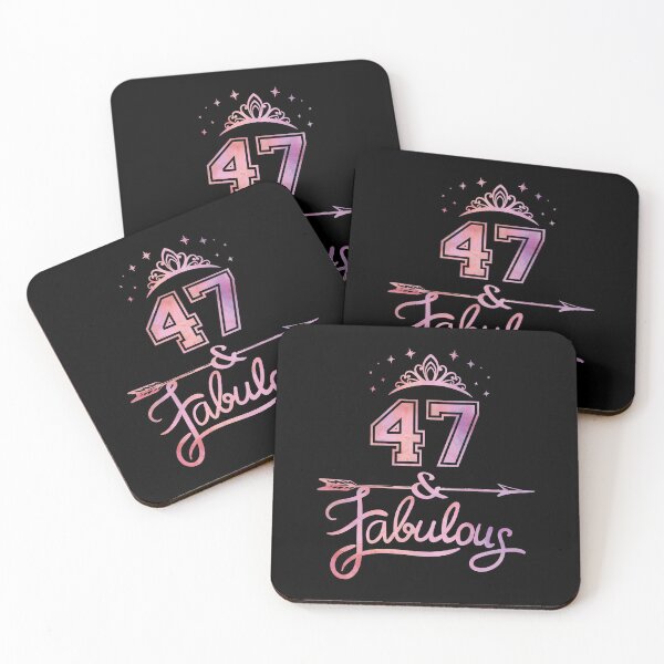 Item preview, Women 47 Years Old And Fabulous Happy 47th Birthday product designed and sold by Grabitees.
